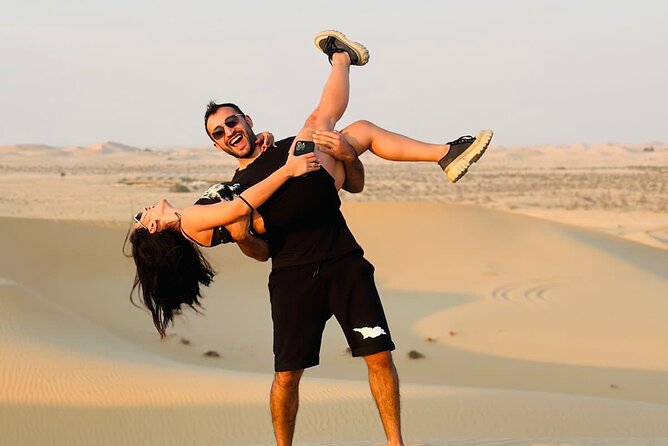 Arabian Desert Safari Abu Dhabi: 6HOUR Tour With BBQ & Live Shows - Adventurous Dune Bashing