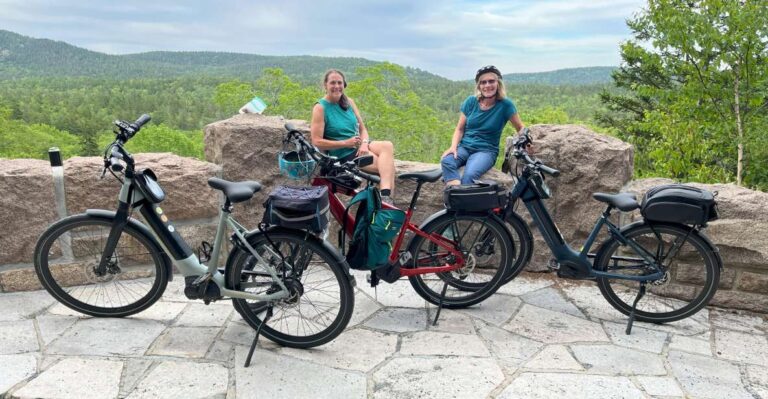 Bar Harbor: Acadia National Park Carriage Roads Ebike Tour Tour Overview