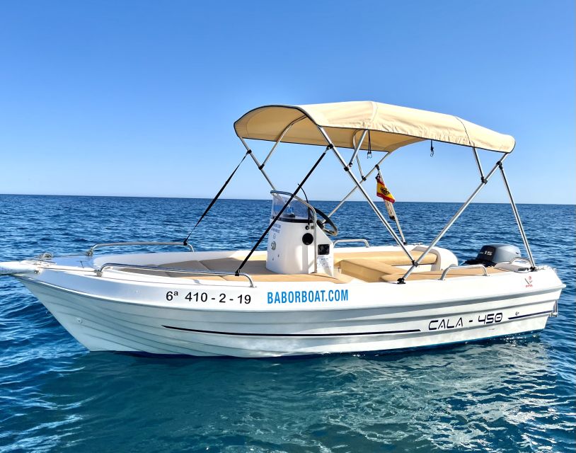 Benalmádena: Costa Del Sol License-Free Boat Rental - Overview of the Experience