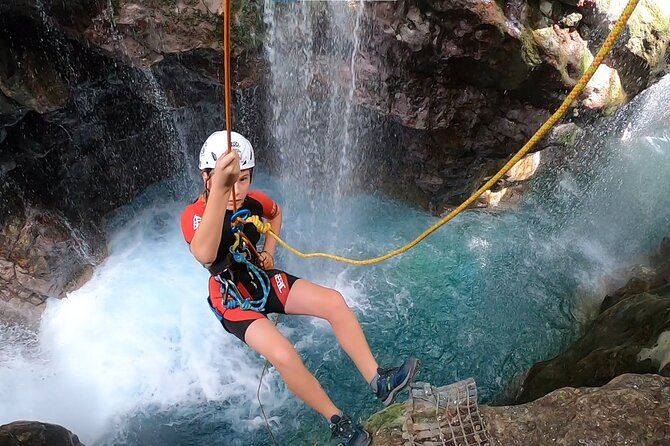 Canyoning In The Water Kourtaliotiko Gorge Activity Overview