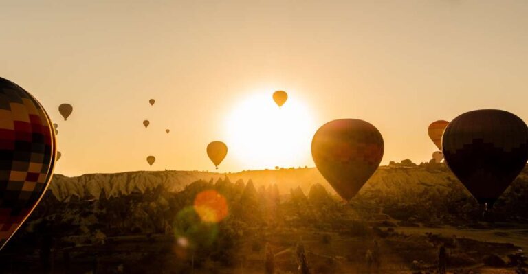 Cappadocia: Sunrise Hot Air Balloon Flight With Transfers Overview Of The Experience