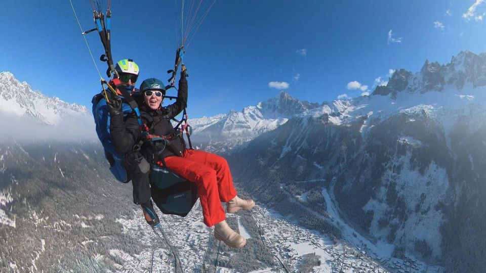 Chamonix-Mont-Blanc: Mountain Tandem Paragliding Flight - Soaring Through the Graian Alps