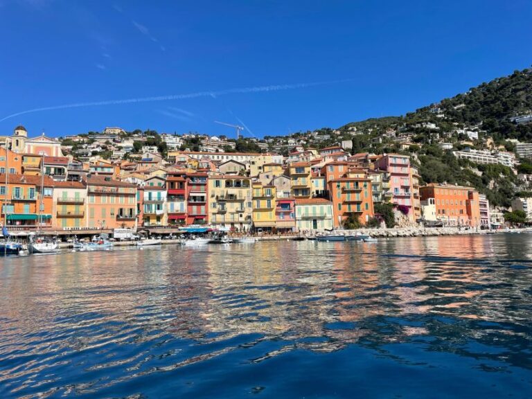 Cruise On The Sea From Villefranche Sur Mer Towards Monaco And Nice Overview Of The Cruise