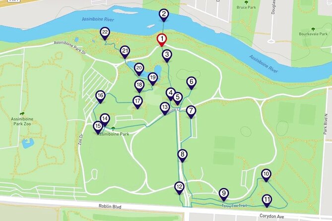 Discover Assiniboine Park With a Smartphone Audio Tour - Overview of Assiniboine Park