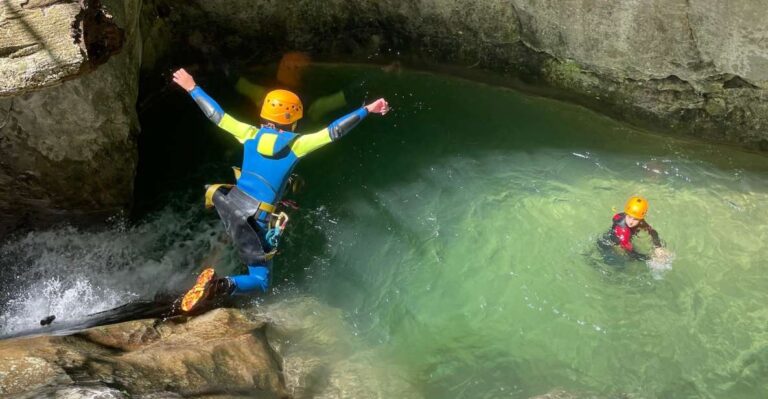 Discovery Of Canyoning On The Vercors Overview Of Canyoning Activity