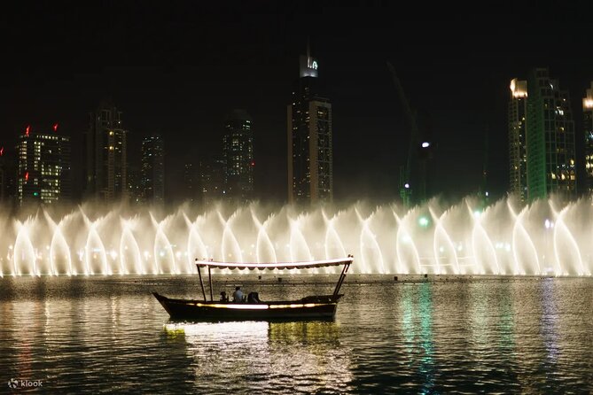 Dubai Fountain Show Boat Lake Ride Ticket - Visitor Feedback and Ratings