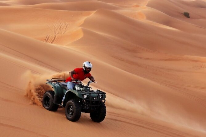 Dubai Red Dunes Evening Desert Safari With ATV Quad Biking - Experience Details