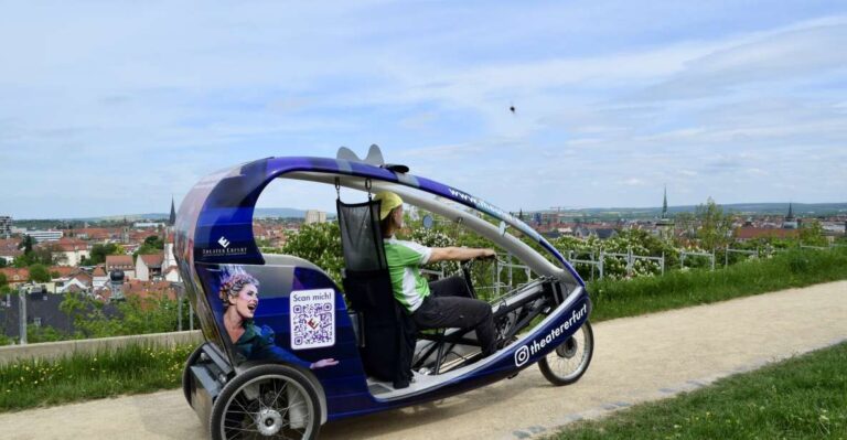 Erfurt: Guided Petersberg Citadel Tour By E Rickshaw Tour Overview