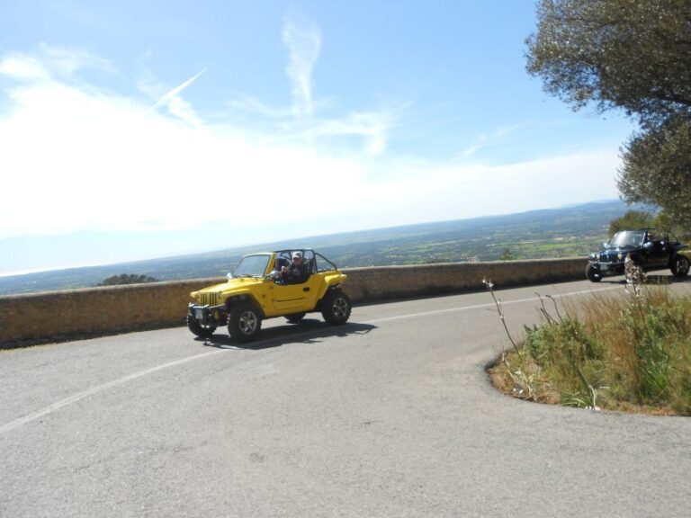 From Cala Millor/sa Coma: Half Day Mini Jeep Tour Tour Overview