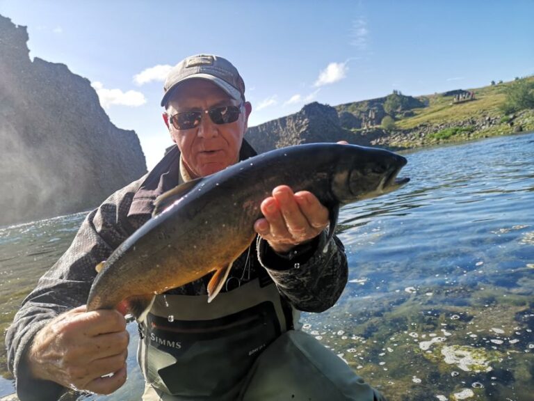 From Reykjavik: Lake And River Fishing Tour Description