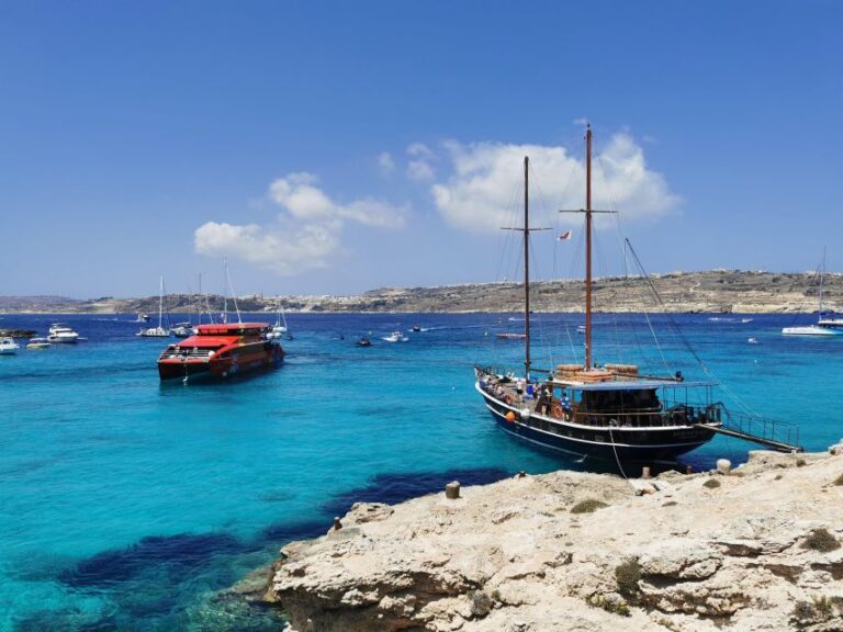 From Sliema Or Bugibba: Comino Blue Lagoon Round Trip Ferry Activity Overview