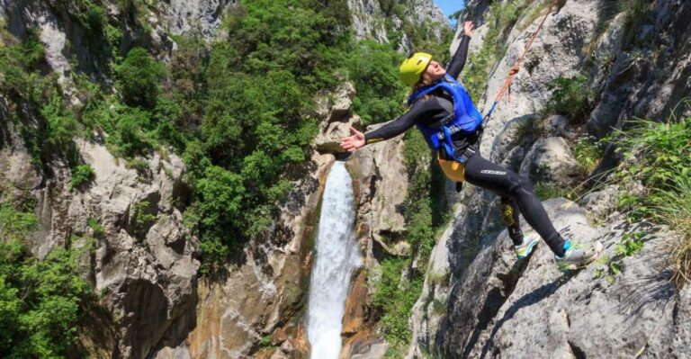 From Split Or Zadvarje: Extreme Canyoning On Cetina River Overview Of The Activity