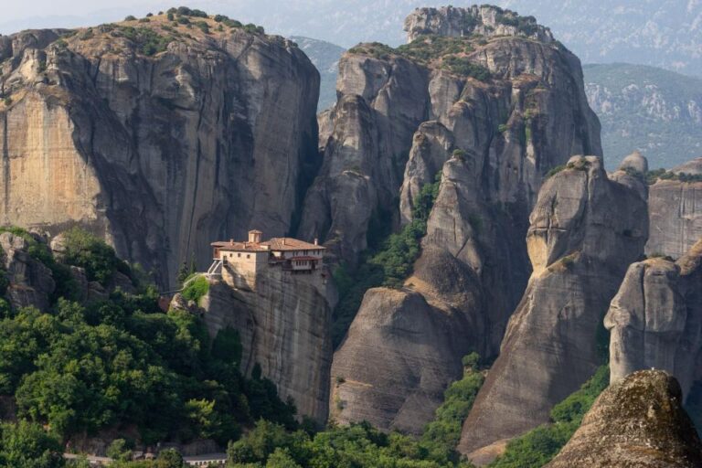 From Thessaloniki: Train Trip To Meteora & Monastery Tour Trip Overview