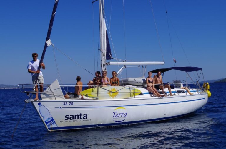 From Zadar: Private Half Day Sailing Trip Activity Overview