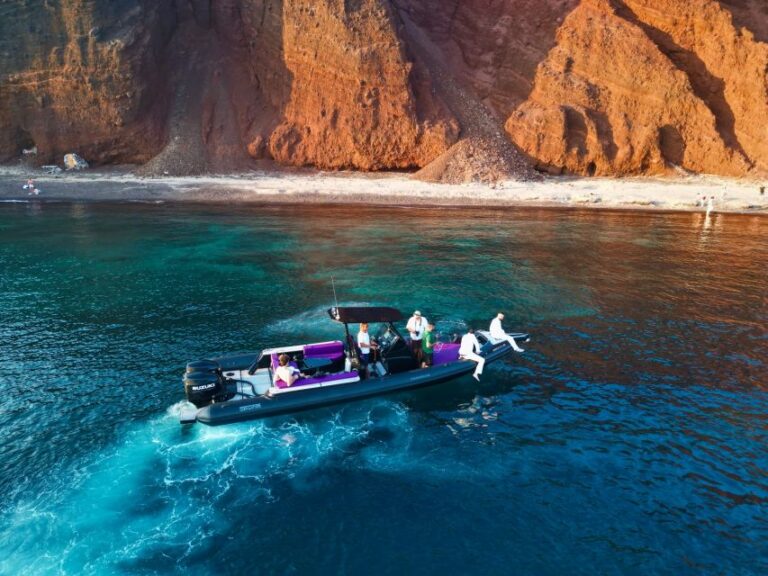 Full Day Tour To Anafi Or Ios On A Private Speed Boat Tour Overview