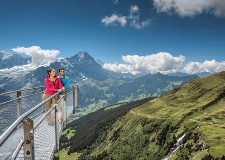 Grindelwald Gondola Ride To Mount First Overview Of The Gondola Ride