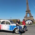 Half Day Trip In Paris In A Vintage And Convertible Car With A Parisian Customizable Itinerary