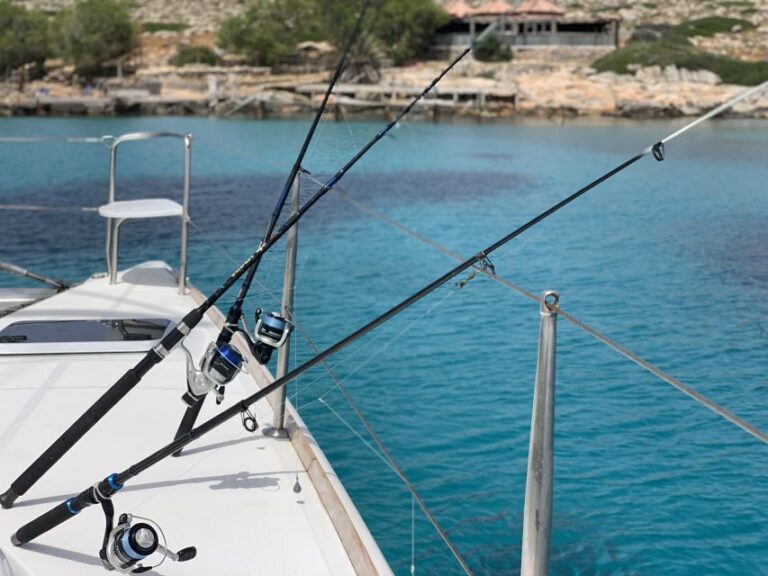 Hersonissos: Sunset Private Catamaran To St George Bay Activity Overview