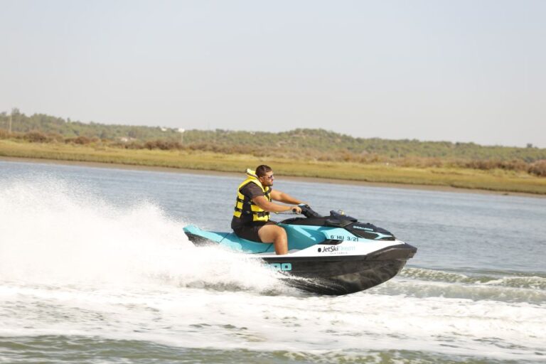 Huelva: 60 Minute Guided Jet Ski Tour To The Guadiana River Tour Overview