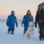 Kiruna: Snowshoe Hike & Ice Fishing Tour Snowshoe Hike In Kirunas Tundra