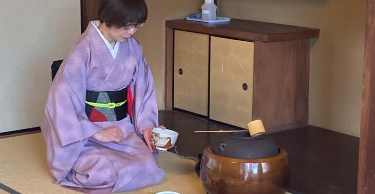 Kyoto : Japanese Tea Ceremony In A Traditional Town House Overview Of The Experience