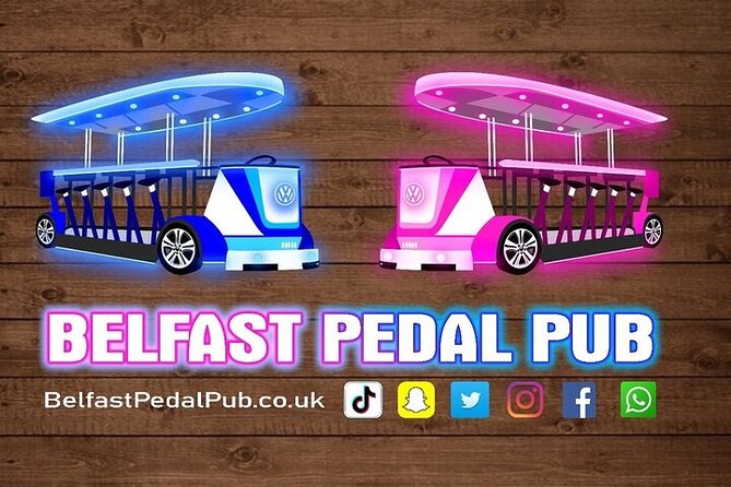 Luxury Party Bike Tour of Belfast City (Individual Seat) - Tour Features