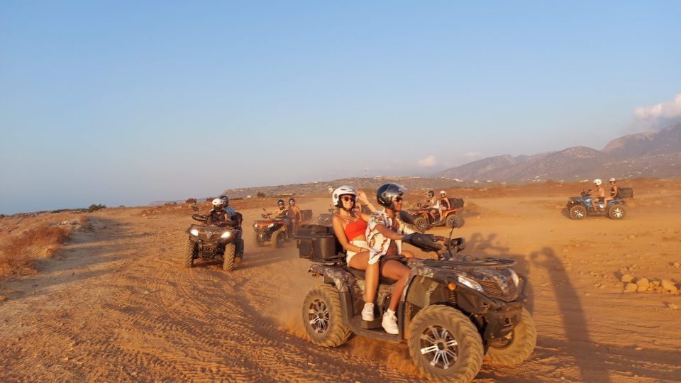 Malia: Off-Road Quad Safari Evening Tour With Dinner - Tour Overview and Pricing