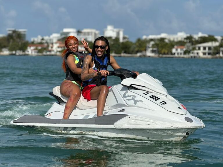 Miami Beach: Jet Ski Rental Miami Beach & Boat Ride Activity Overview