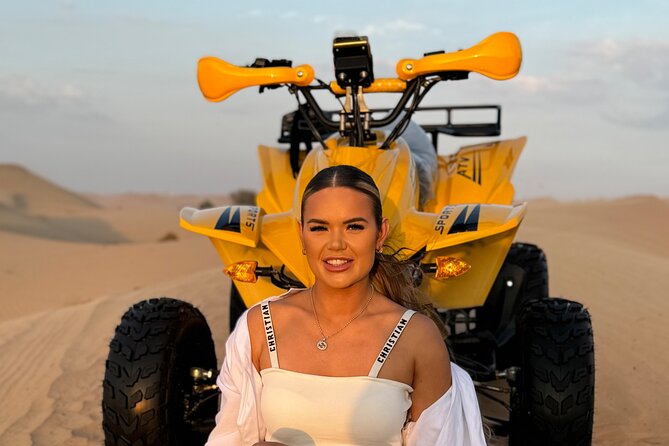 Morning Safari Dune Bashing ATV Bikes Camel Ride Sandboarding - Explore the Lahbab Dunes