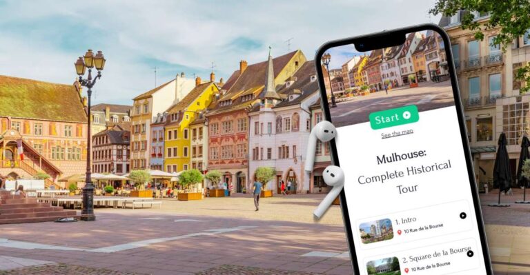 Mulhouse: English Self Guided Audio Tour On Your Phone Overview Of The Tour