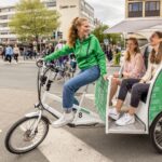 Münster: Private Guided Rickshaw City Tour Tour Details