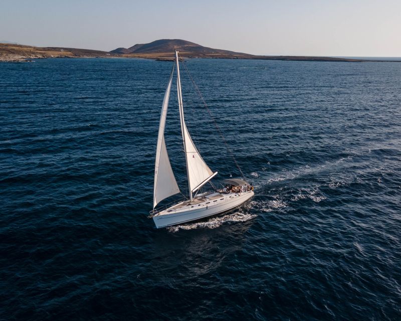 Mykonos: Private Rhenia Sailing Cruise With Lunch & Drinks - Overview and Pricing