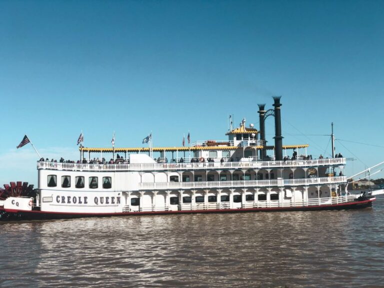 New Orleans: Creole Queen History Cruise With Optional Lunch Overview And Pricing