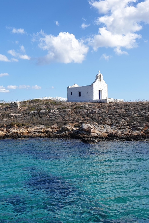 Panteronisia and Antiparos on a Pirate Boat From Paros - Boat Tour Overview