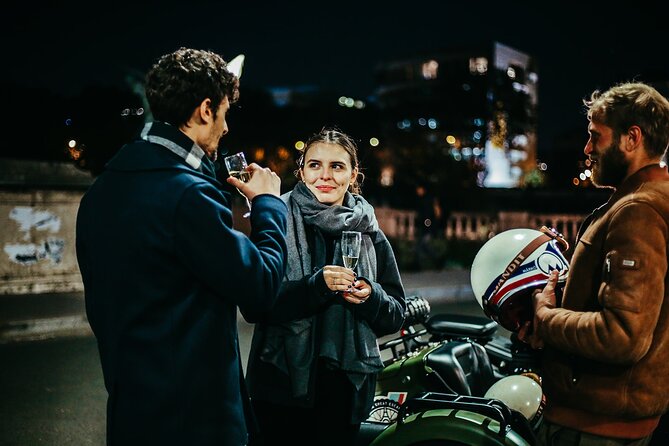 Paris Romantic & Private Tour By Night on a Sidecar Ural - Overview of the Tour