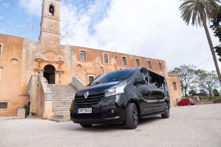 Private Transfer Chania: Minivan Transport In Creta Service Overview