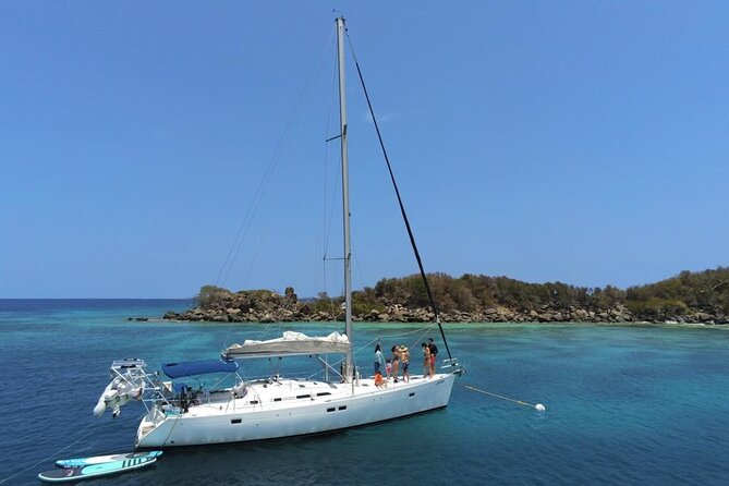 Puerto Rico Private Sail: Island Hopping, Snorkeling, Open Bar Included Amenities And Activities