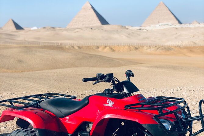 Quad Bike ATV Tours in the Pyramid Giza Desert With Egyptian Tea - Overview of the Tour