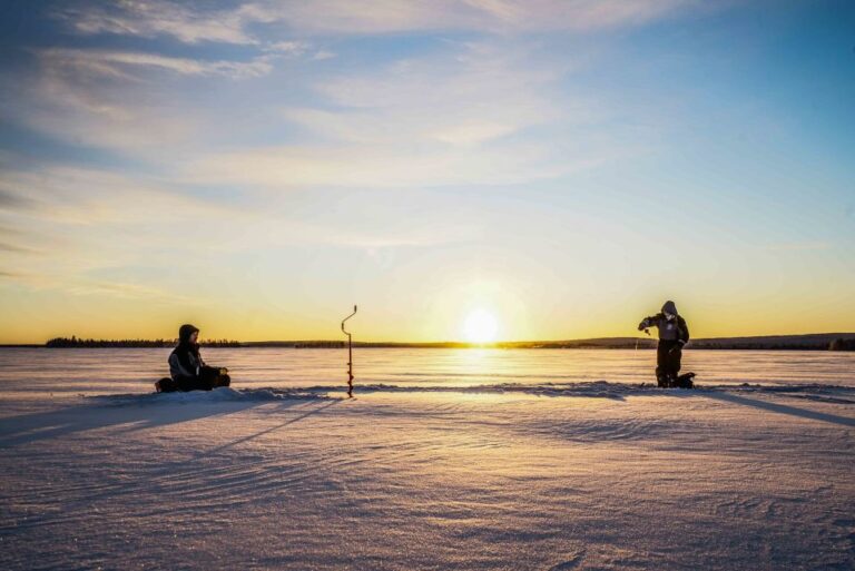 Rovaniemi: Ice Fishing On A Frozen Lake Overview Of The Ice Fishing Tour