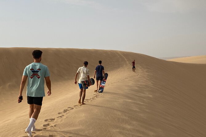 Sandboarding ( Sand Surfing ) in Agadir - Meeting and Pickup Details