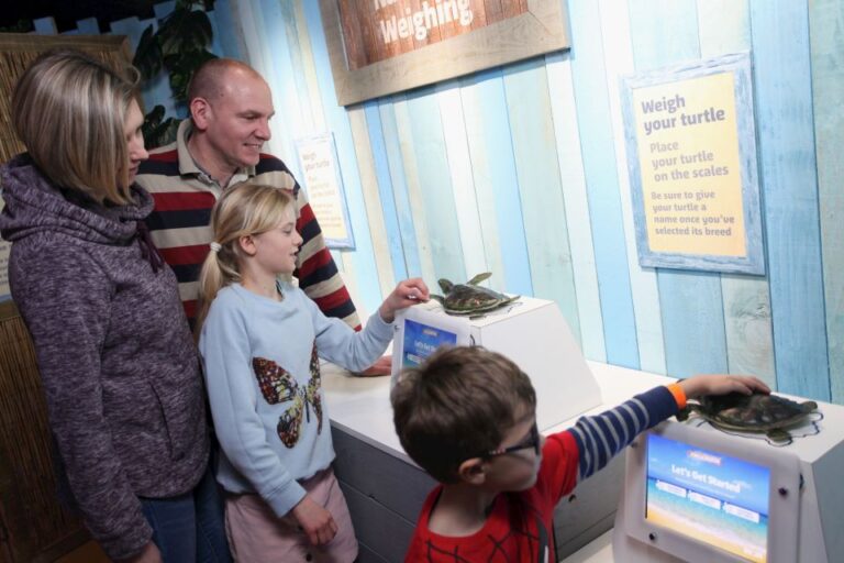 Sea Life Blackpool Entrance Ticket Aquatic Creatures On Display