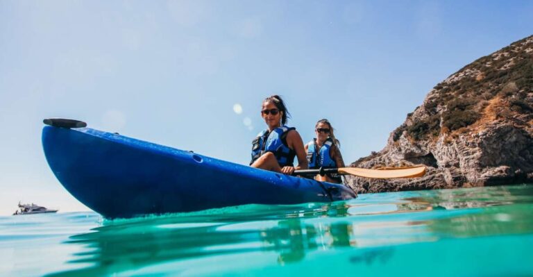 Sesimbra: Arrabida Natural Park & Caves Guided Kayaking Tour Tour Overview