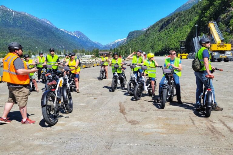 Skagway: City Highlights E Bike Tour With Gold Panning Tour Overview