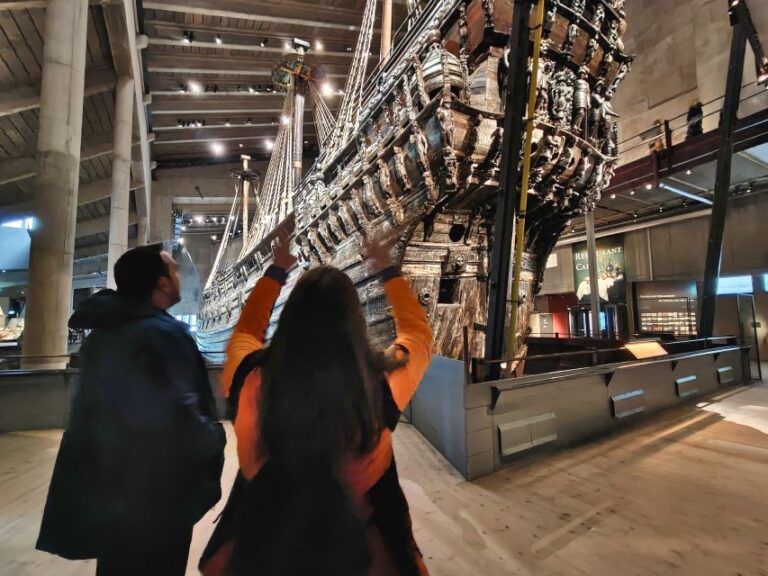 Stockholm: Old Town Walking Tour W/ Vasa Museum & Boat Ride Tour Duration And Highlights