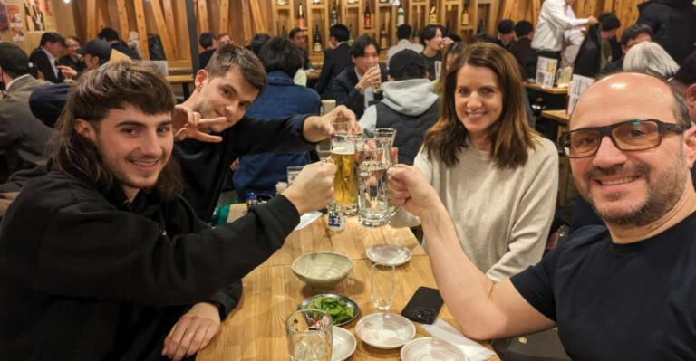 Tokyo Japanese Food Hopping Tour In Ueno Ameyoko At Night Tour Overview