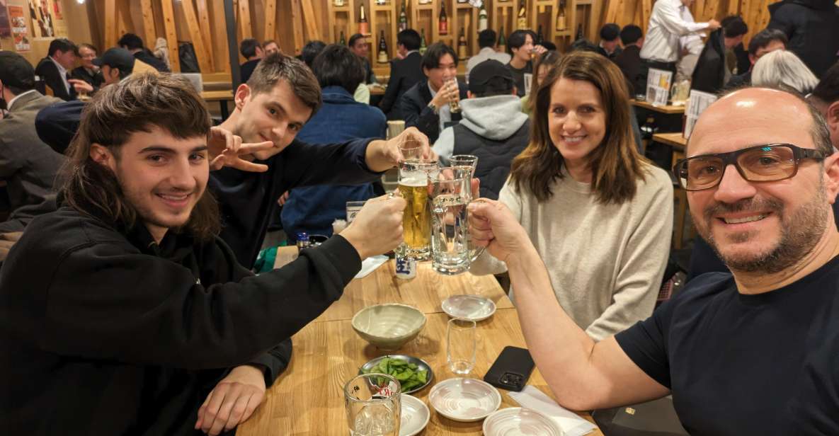 Tokyo Japanese Food Hopping Tour in Ueno Ameyoko at Night - Tour Overview