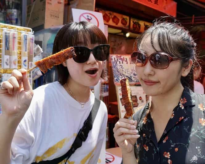 Tokyo: Tsukiji Street Food Crawl Sweet Street Food Offerings