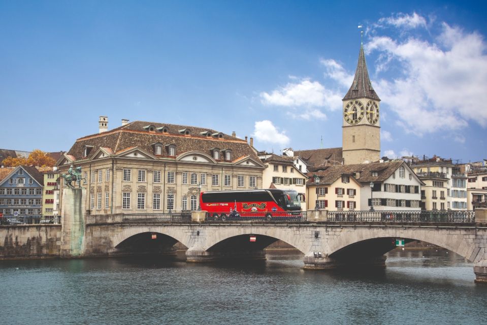 Zurich: City Top Attractions Tour by Bus With Audio Guide - Tour Overview