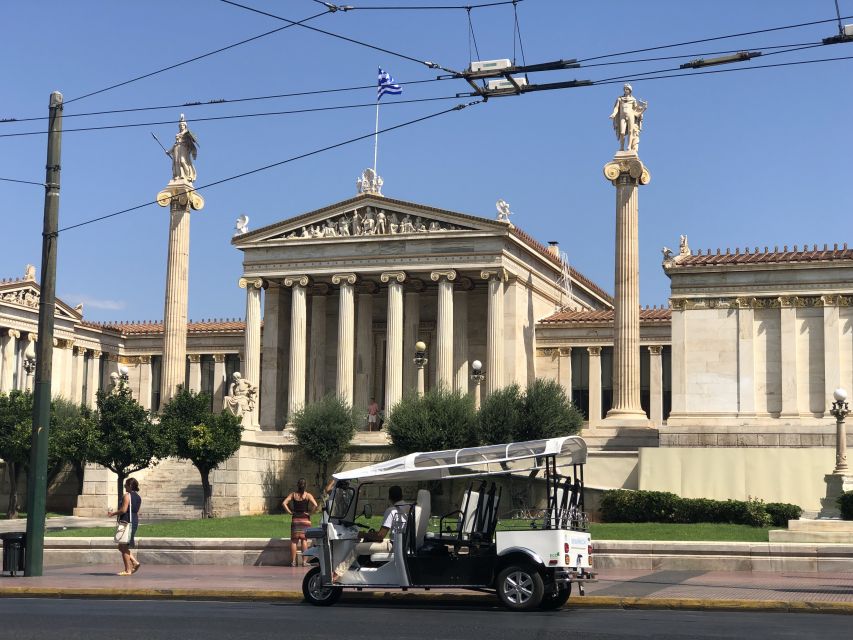 Athens: Private 3-Hour City Tour on Eco-Friendly Tuk Tuk - Itinerary Highlights