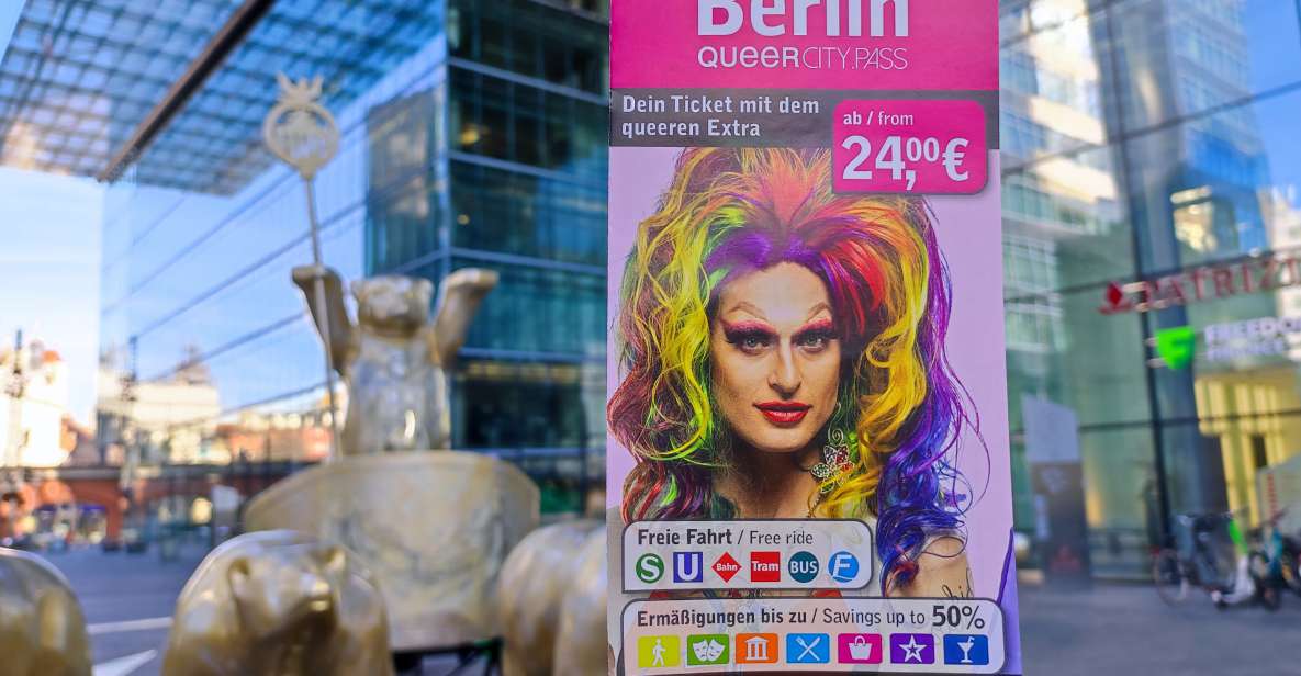 Berlin: Queercitypass With Transportation and Discounts - Public Transportation Benefits